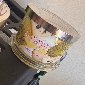 HomeWorx Banana Daiquiri Scented Candle - Yellow